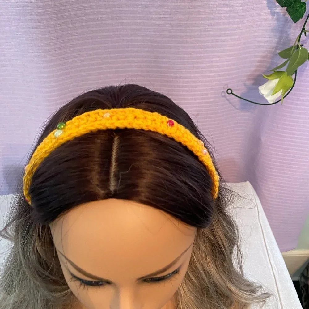 🌟2 FOR 12🌟NWT DR. Loretta Ann Creations Original Beaded Headband💋